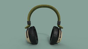 Stylized 3D Wireless Headset