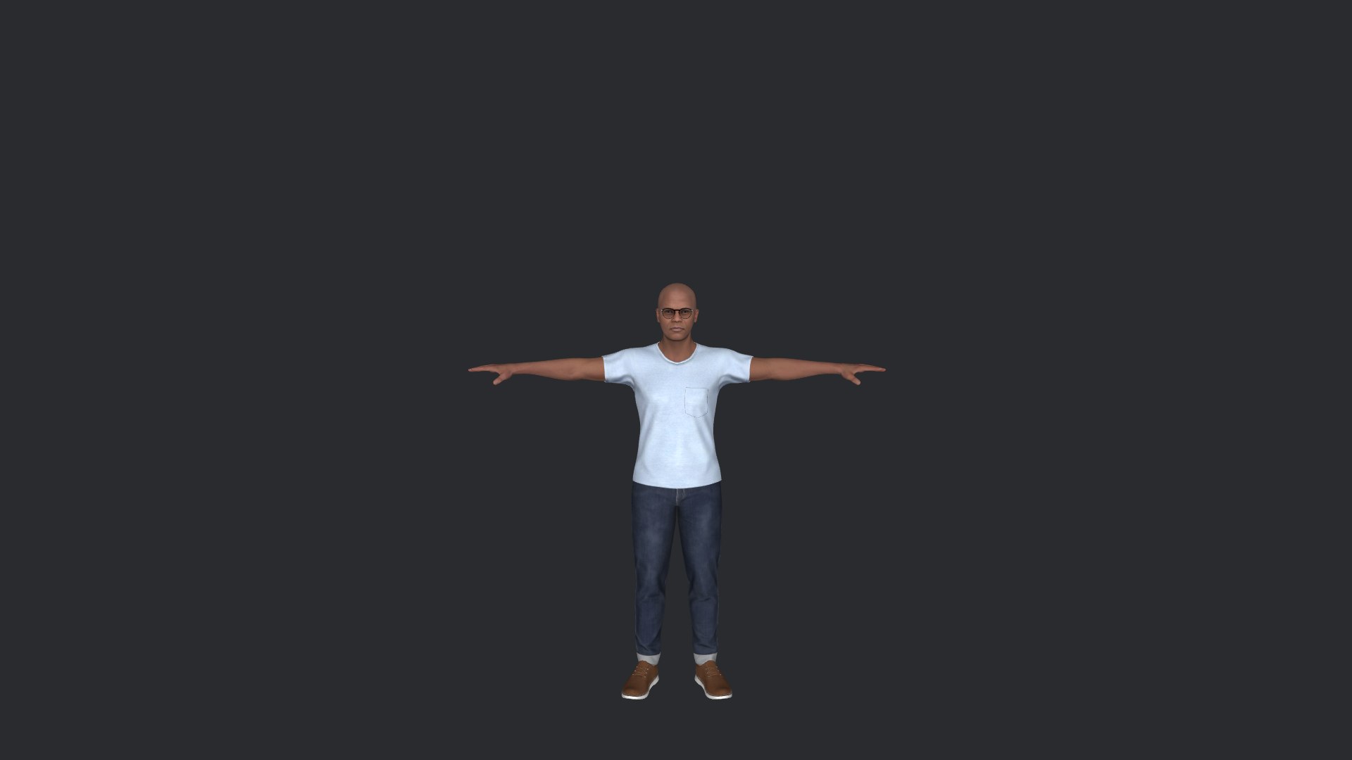 Samuel L Jackson Hyper Realistic Full Body Fully Rigged 3D Character 3D ...