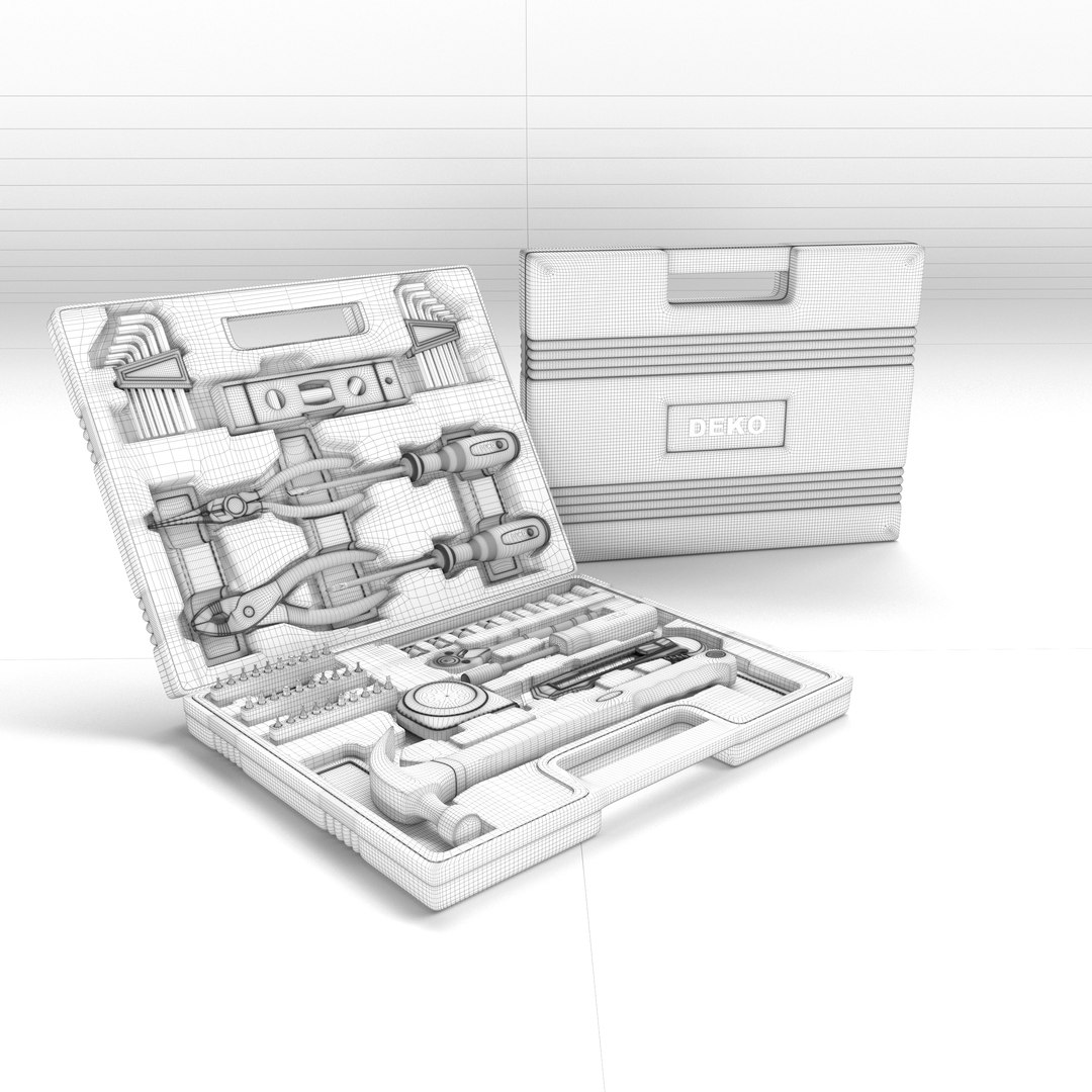 3D Model Tool Box - TurboSquid 1596974