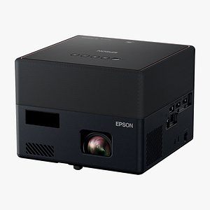 Epson EpiqVision Mini EF12 Smart Portable Laser Projector 3D model