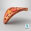 Fetta di pizza stilizzata