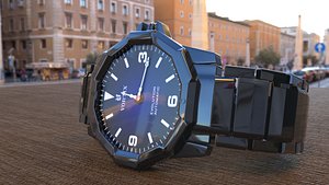 3d watch model