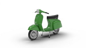 Vespa 125 ET3 1967 3d model