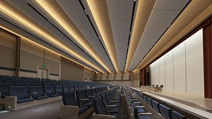 3D model lecture hall