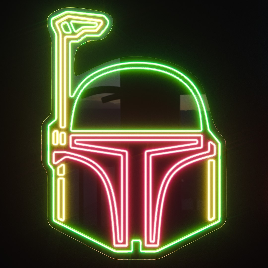 Neon Set 45 3D Model - TurboSquid 2090517