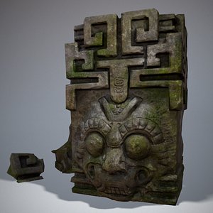 ancient statue 3d model
