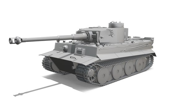 Modelo 3d Panzerkampfwagen VI Tiger Ausf. Mi - TurboSquid 1630251