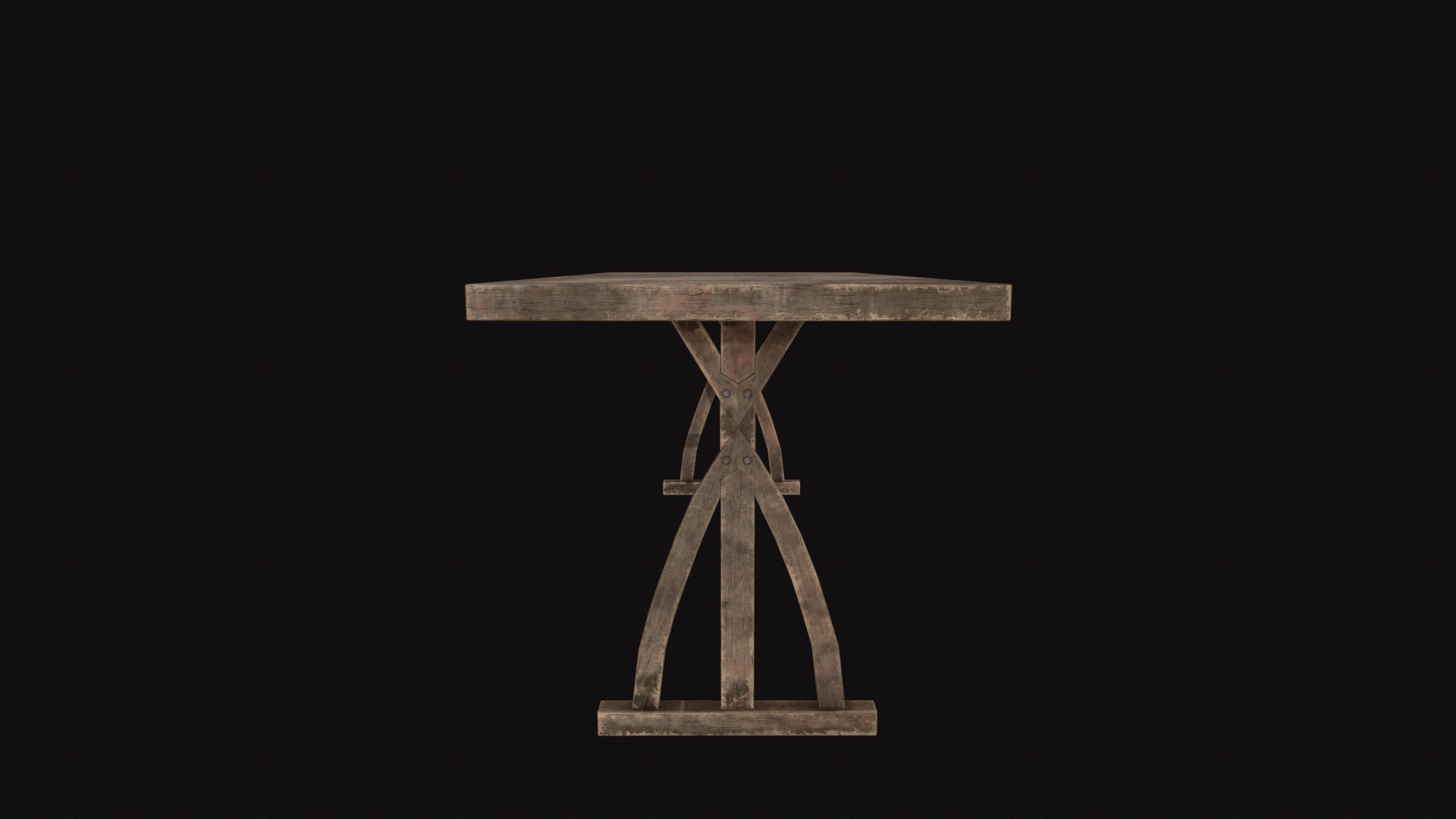 3D Medieval Table V5 - TurboSquid 2318714
