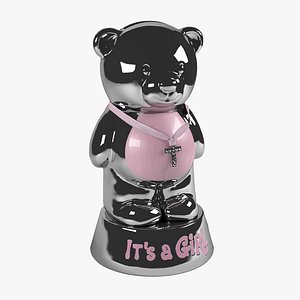 bear coin bank 3D model