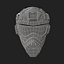 Helmet combat military Scifi
