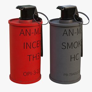 M14 and M8 hand grenades