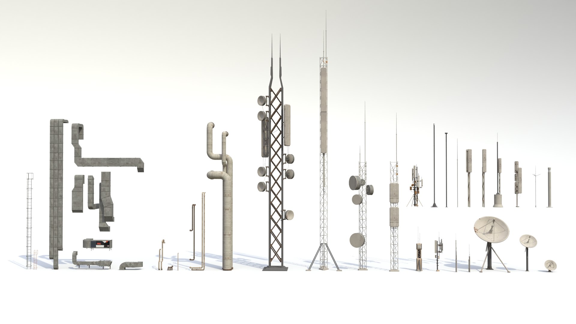 Signal tower3Dモデル - TurboSquid 2003290