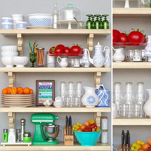 3D decoration rack model