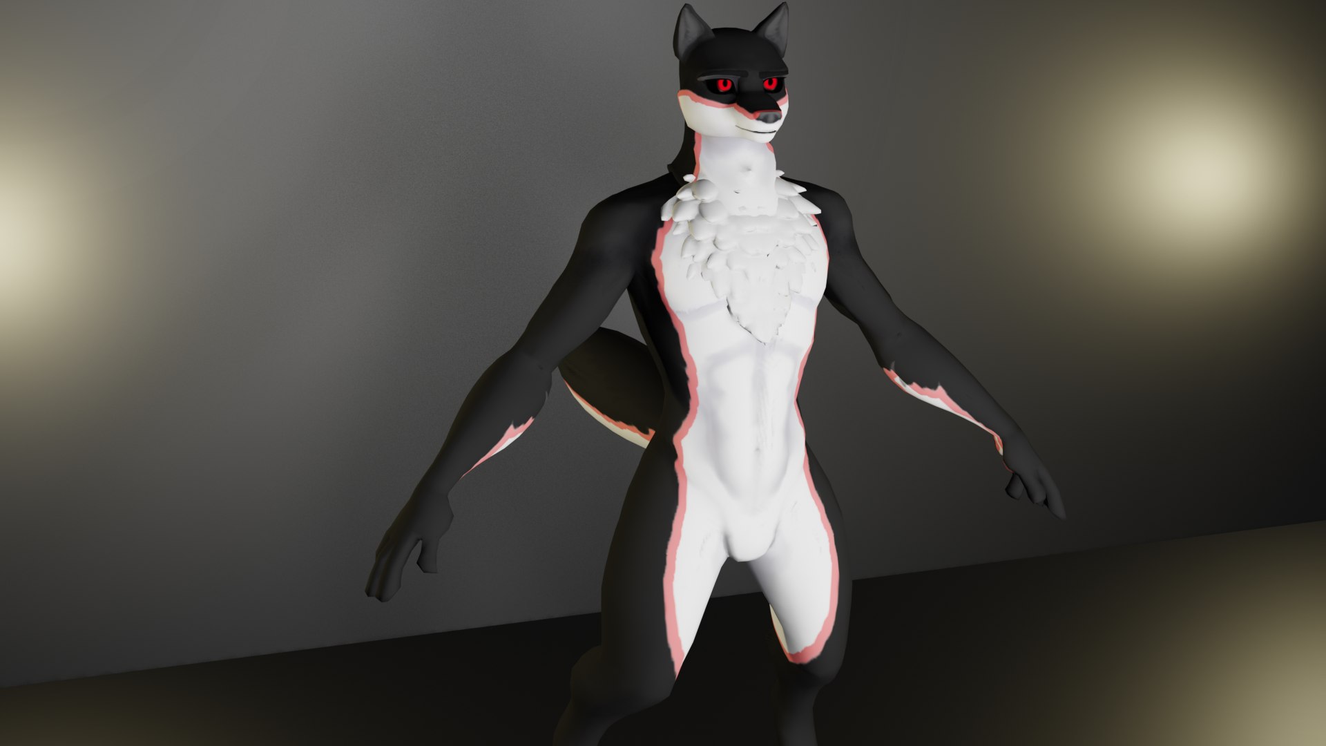 Furry Black Wolf 3D Model 3D Model - TurboSquid 2300861