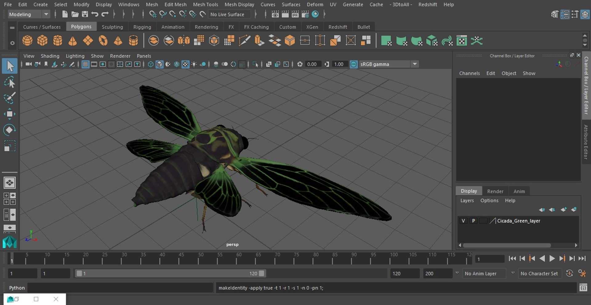 3D Cicada https://p.turbosquid.com/ts-thumb/XL/lFSxiJ/NY/cicada3dsmodel026/jpg/1680161344/1920x1080/fit_q87/1776684f6d9c65a62e08209b517116f40adc6bf3/cicada3dsmodel026.jpg