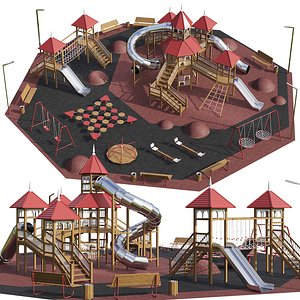 Playground 3D model