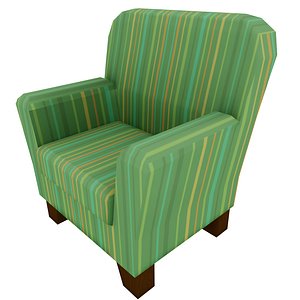 Cartoon armchair