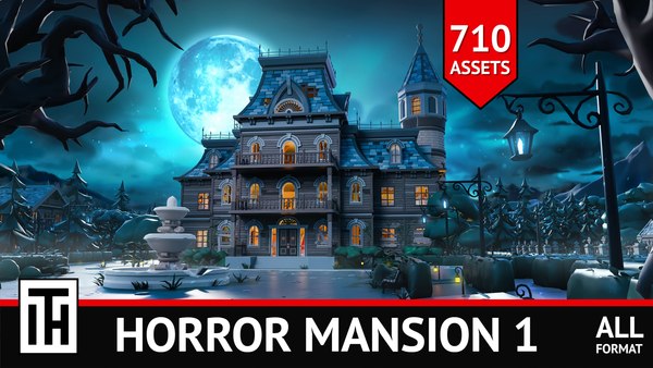 Horror Mansion 1 model