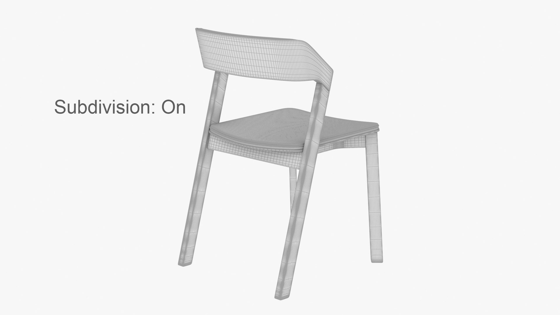 Chair Merano 3D Model - TurboSquid 1634155