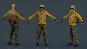 US NAVY Flight Deck Crew