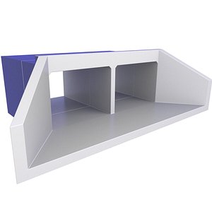StormWater Concrete Box Culvert 50 3D model