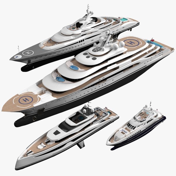 Collection Yachts July 2021 3D model