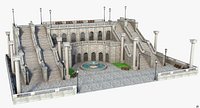 Exterior Double Stairs