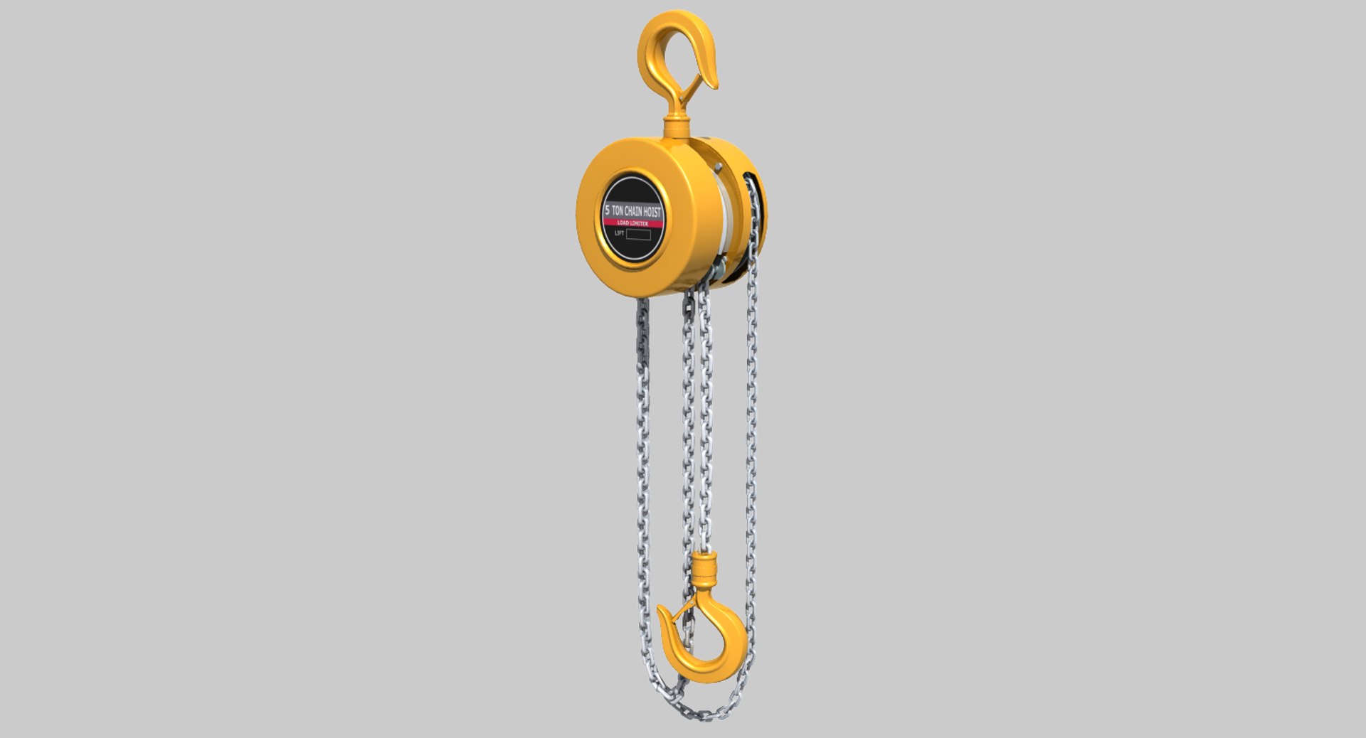 Hand Chain Hoist 3D Model 1146976 TurboSquid