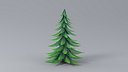Cartoon Fir Tree 06