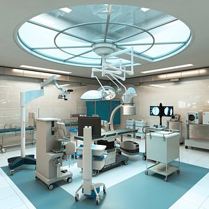 3d model medical operating room