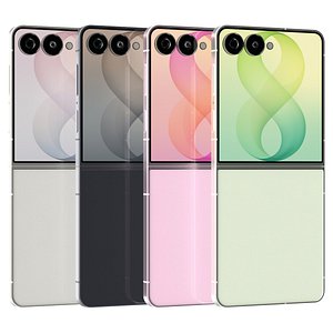 3D Samsung Galaxy Z Flip 8 All Colors