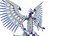 Drago Chaos max occhi blu