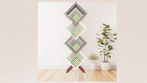 Bookcase 03 3D model