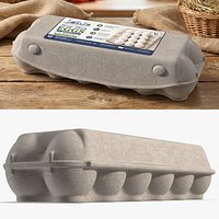 Farm Fresh 12 Egg Carton Natural