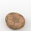 Soccerball empty old