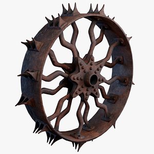 Vintage Tractor Wheel model