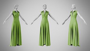 Dress 55 Field model
