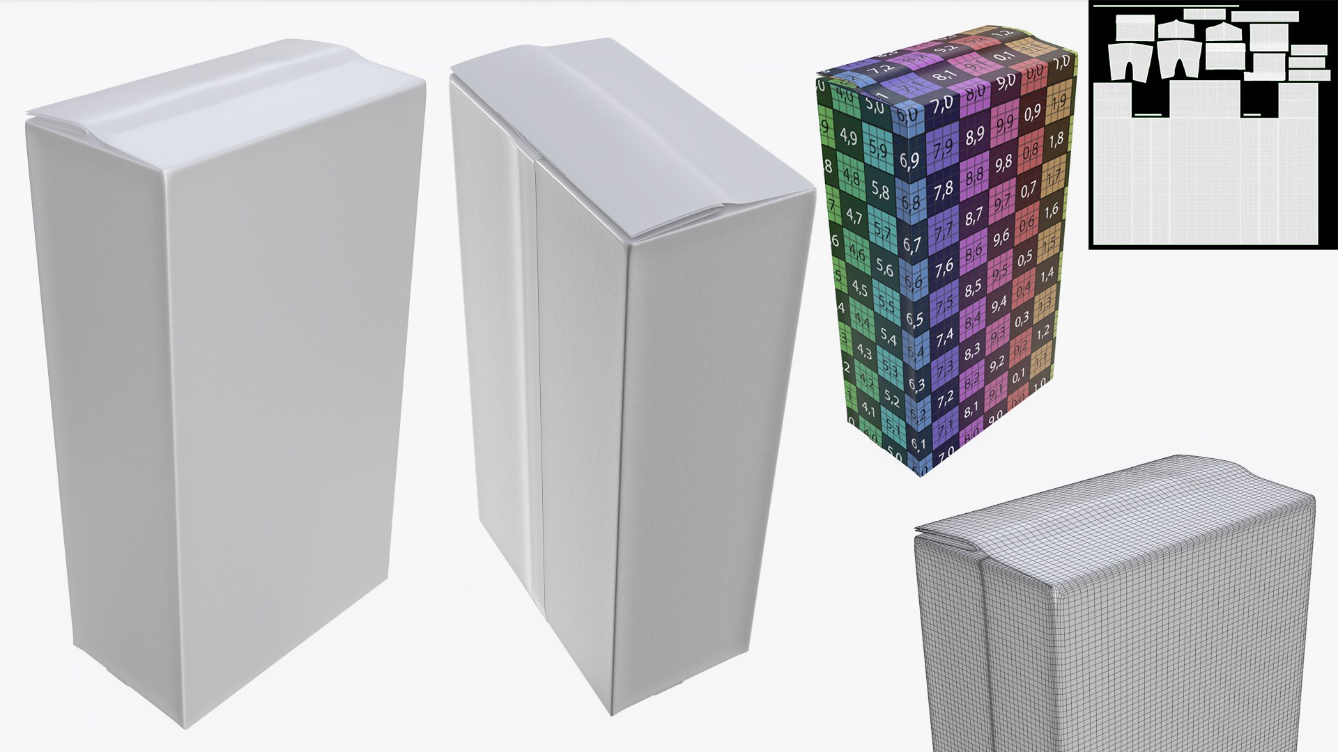 Pack Package Bag Model - TurboSquid 1513219