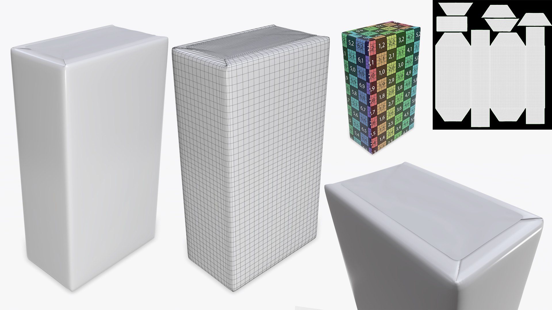 Pack Package Bag Model - TurboSquid 1513219