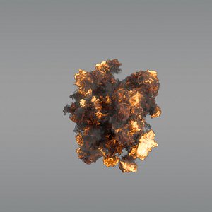 aerial explosion vdb 3D model