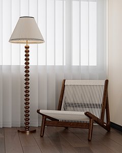 3D Armchair 002 3D model model