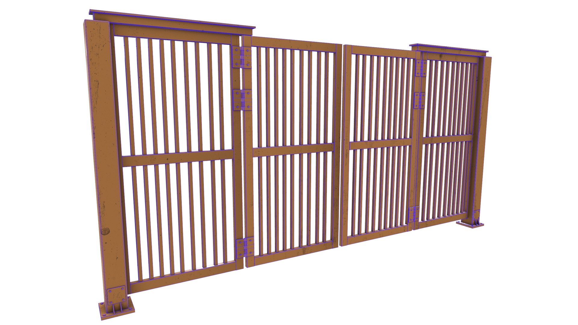 3D Industrial Metal Gate AR VR PBR model https://p.turbosquid.com/ts-thumb/XM/Zw6x1e/dH/wire/jpg/1676919589/1920x1080/fit_q87/b0184825bedfc623434f398aebb9e77435c4e176/wire.jpg