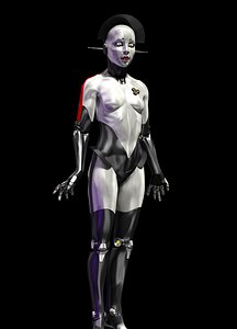 3D android model