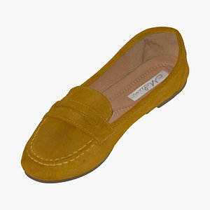 3D women moccasins 01 raw