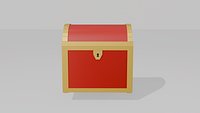 Low Poly Treasure Chest