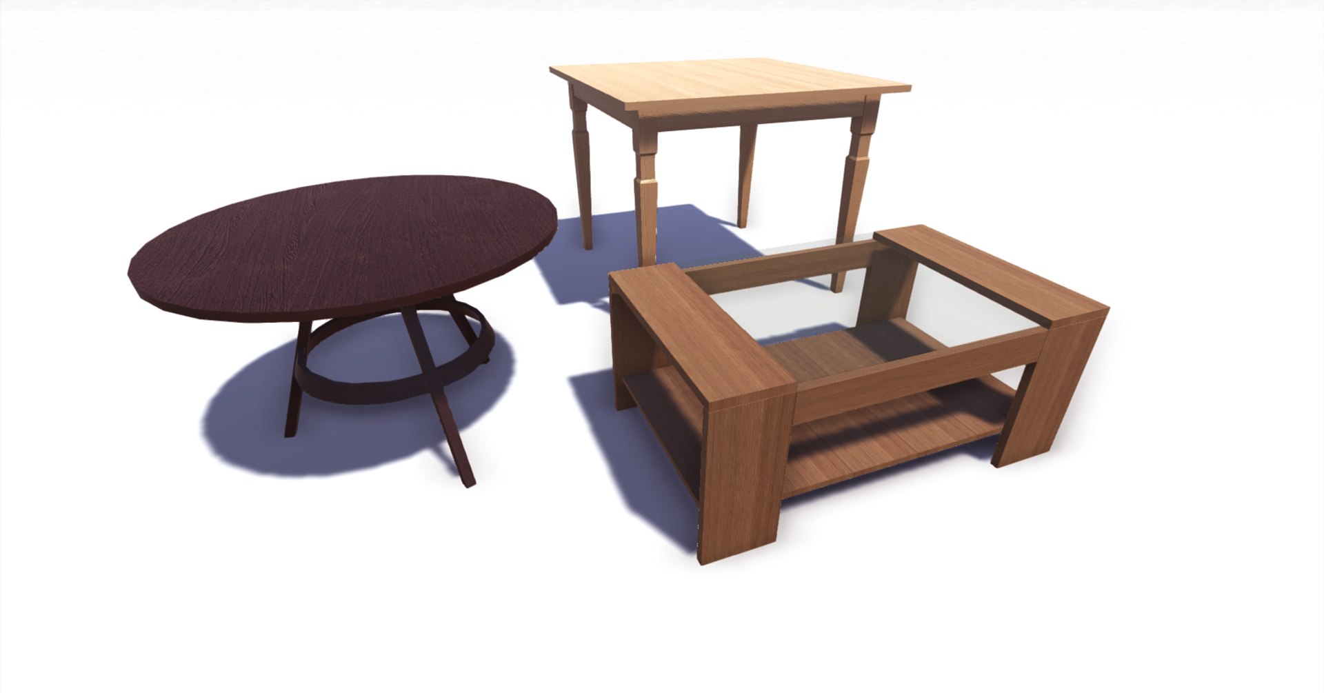 Furniture Tables Fbx