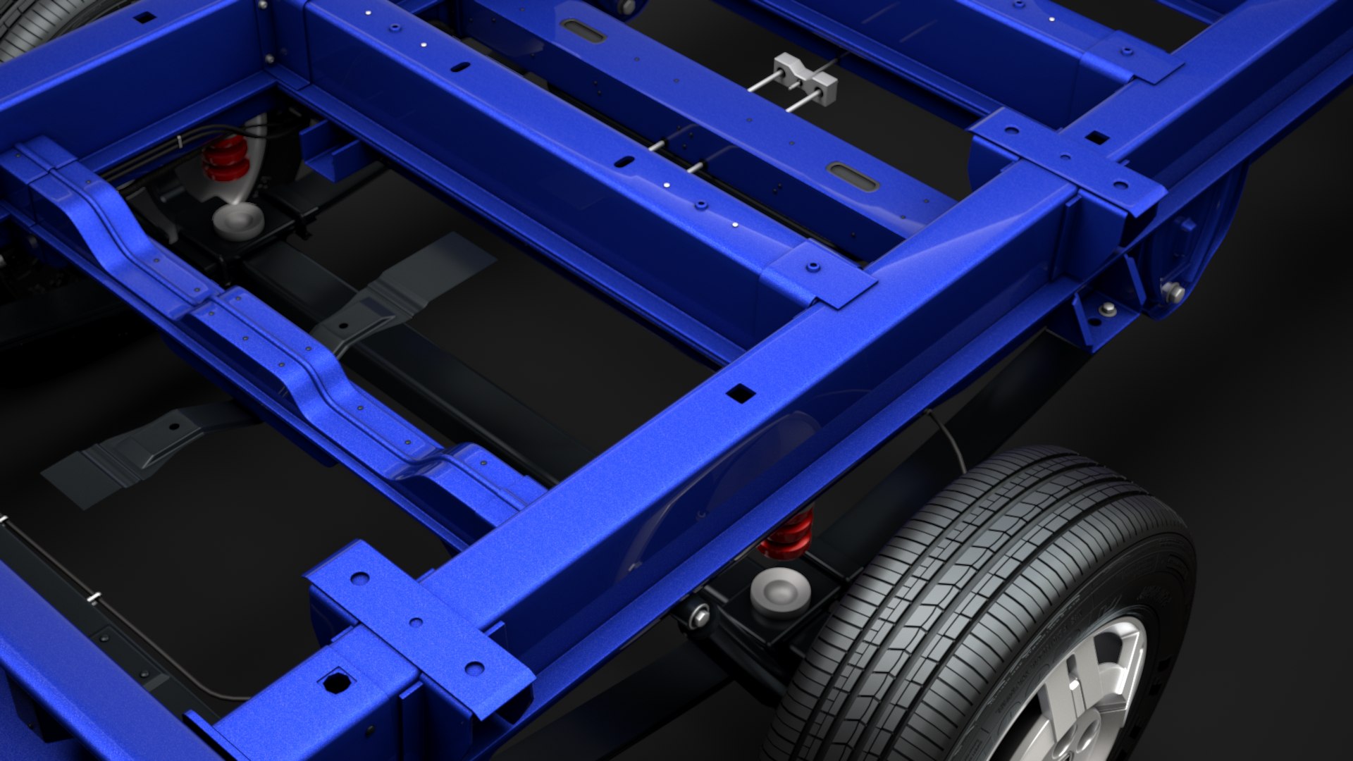 3D Ram Promaster Cargo Chassis Model - TurboSquid 1450972