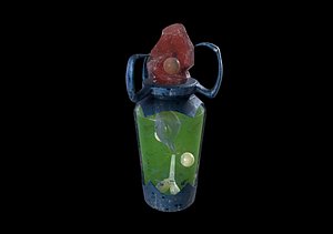 3D cursed bottle
