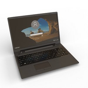 Laptop PBR 3D model