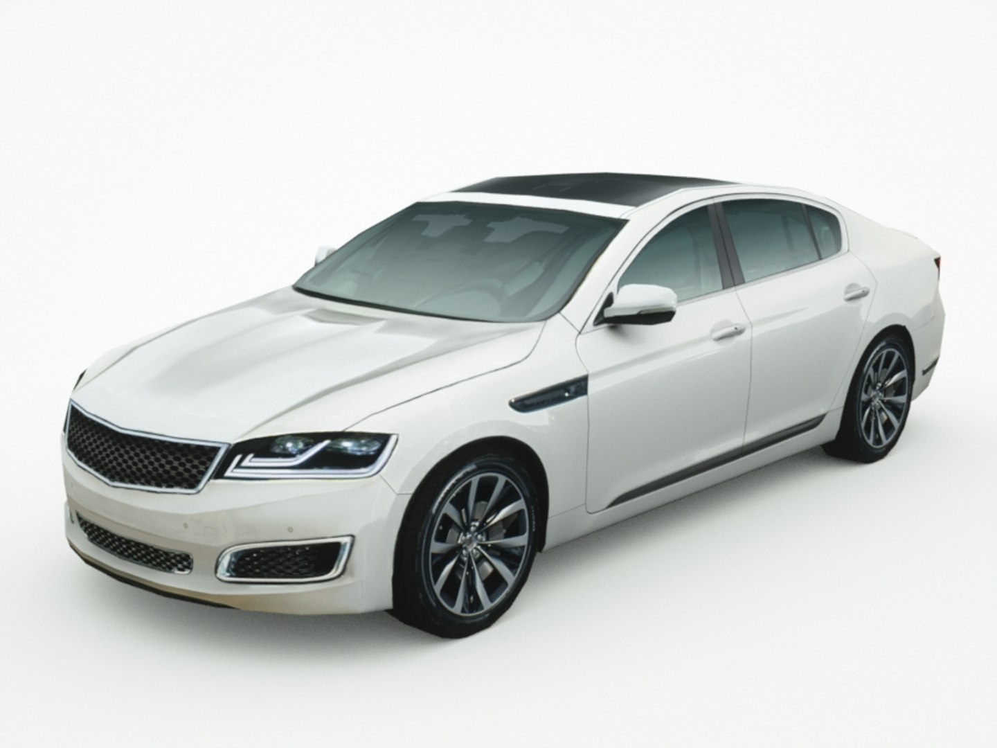 3d Model Generic Sedan V12
